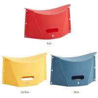 Taburete plegable portátil para adultos y niños, silla multifuncional, duradera, antideslizante, cómoda, de viaje familiar - details 13