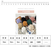Mochila De terciopelo de pana para mujer, bolso escolar de versión coreana, sencillo, informal, pequeño, 2024 - details 1