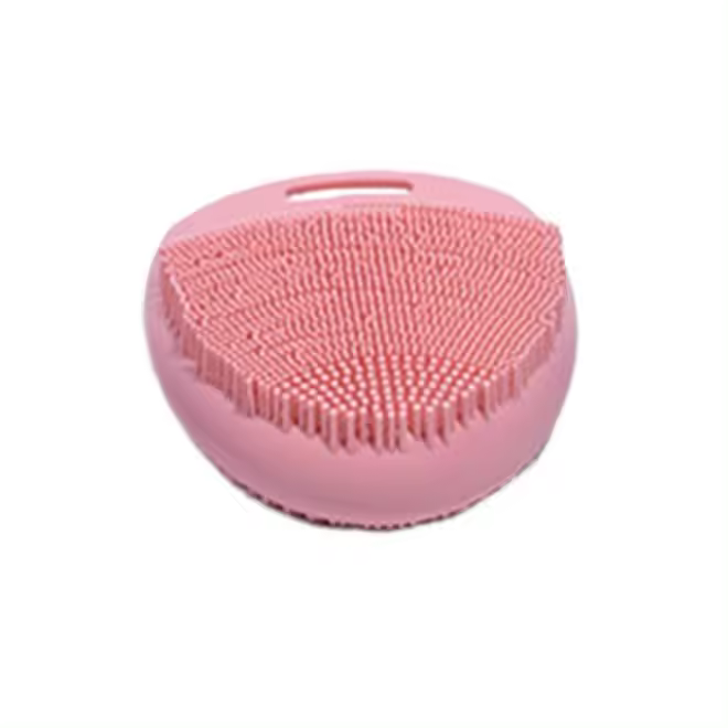 Limpiador de Maquillaje de Cepillo de Silicona Herramienta de Cuidado de la Piel Facial para Limpieza Positiva y Negativa - 1