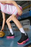 Zapatos de moda transpirables para correr al aire libre de alta calidad, zapatos de baloncesto deportivos universales para hombres y mujeres - details 10