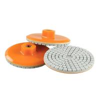 Almohadilla De Pulido En Seco Y Húmedo De Diamante De 3 Pulgadas Y 80mm Con Respaldo Para Moler Piedra De Granito Hormigón Mármol Cuarzo Cerradura De Hebilla Abrasiva - details 8