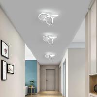 Goeco Lámpara de Techo LED Acrílica Moderna 38W Dimble Montaje Semi-Flush Forma Floral - details 4