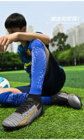 Zapatos de fútbol de entrenamiento para césped con uñas rotas largas y transpirables de caña alta para hombres y mujeres - details 14