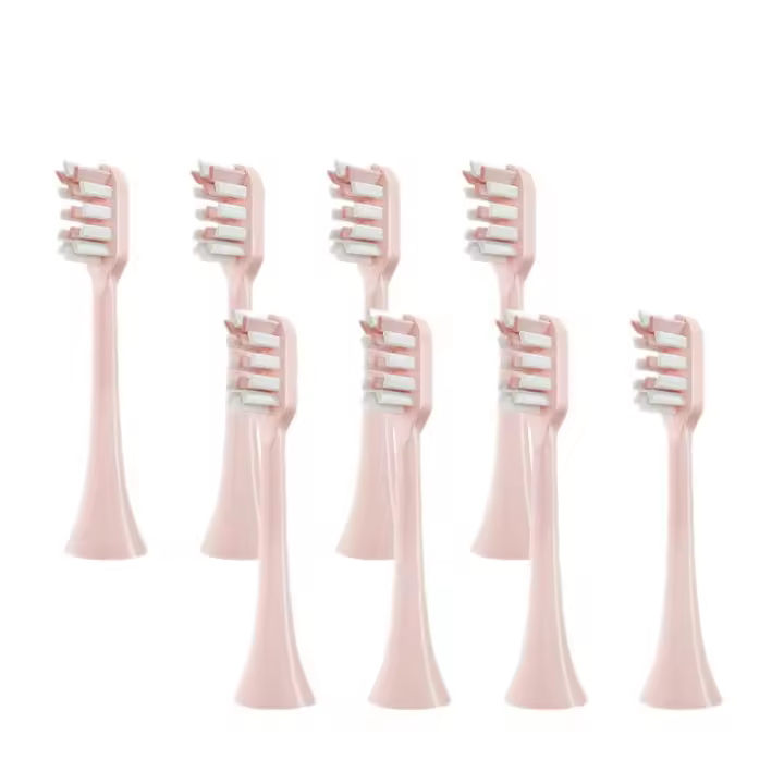 Cabezales de repuesto para cepillo de dientes eléctrico V1X3/X3U X1/X3/X5, 8 piezas, color rosa - 1