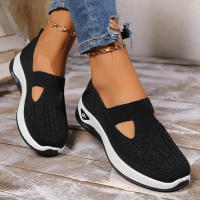 Zapatos para caminar de malla ventilada para mujer, suela cómoda y moderna, superficie suave, ligeros y cómodos, para personas mayores, nuevos - details 10