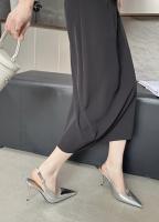 Nuevo tacón fino puntiagudo temperamento de tacón alto moda francesa fina sexy hermosa bolsa sandalias de cabeza zapatos de mujer - details 41
