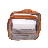 Nuevo PVC transparente femenino portátil grande lavado baño Fiess natación viaje estuche para cosméticos - details 19