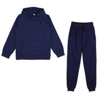 Chándal con capucha para hombre y mujer, conjunto deportivo de dos piezas, sudadera con capucha cálida de manga larga - details 3