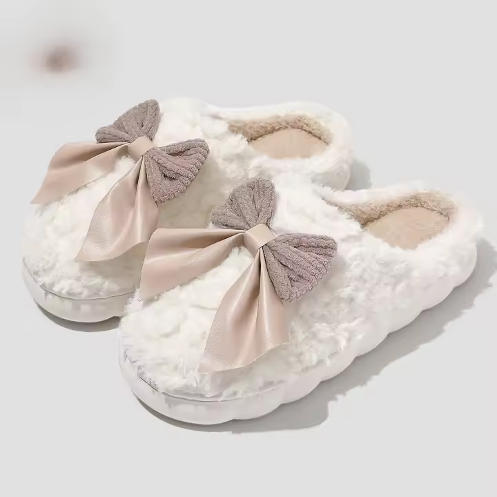 Zapatillas de suela con arco interior térmico y suela gruesa - 1