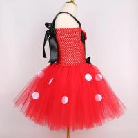 Vestido Tutú Minnie Cosplay Niñas, Fiesta de Cumpleaños, Vestido de Princesa, Cosplay, Navidad, Halloween, Disfraz de Ratón para Niños, Tela - details 15