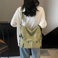 Bolso cruzado vintage unisex de gran capacidad Correa ajustable Múltiples bolsillos - details 7