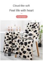 Toalla de Peluche de Coral de Vaca Instagram Lindada Alta Densidad, Absorción de Agua Engrosada, Para Hogar y Necesidades Diarias - details 0