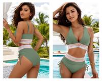 Bikini Avanzado Dividido Moda de Baño para Mujeres Retrocedible - details 11