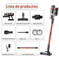 PrettyCare V900 Aspiradora de mano con batería extraíble, 520W, 52000PA, potencia de succión, aspiradora con pantalla táctil LED, aspiradora inalámbrica para el hogar, el coche y el pelo de mascotas - details 6