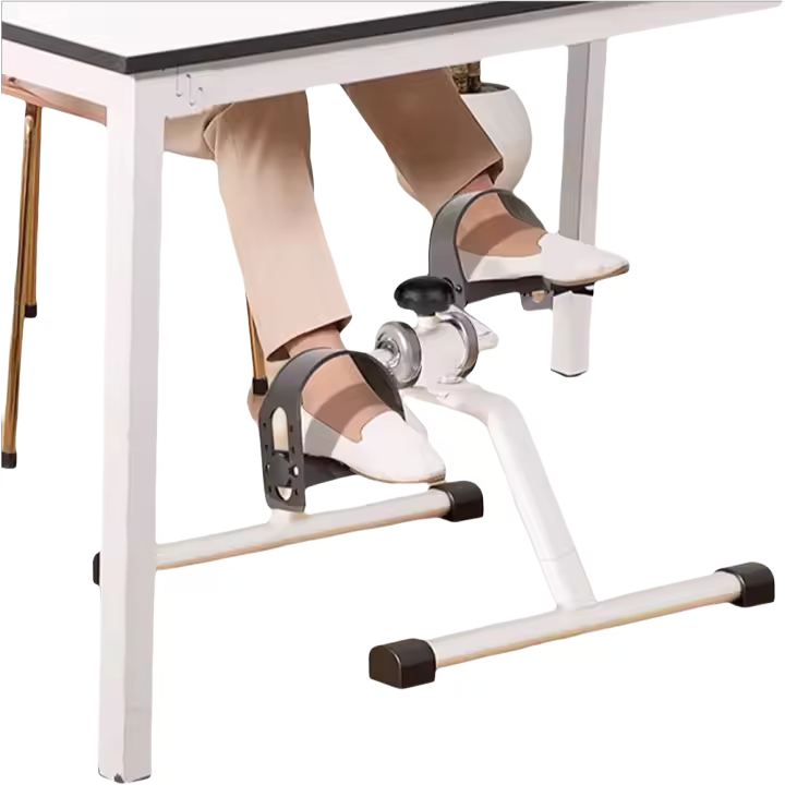 Bicicleta De Ejercicio Portátil Para El Hogar Con Ajuste De Resistencia Mini Bicicleta Pedalera Para Rehabilitación De Piernas Y Entrenamiento De Muslos - 1