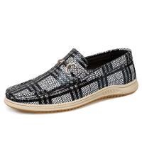 Beige de alta calidad para diseño de verano para hombre, marca de moda estilo Nueva York, marca de mocasines de cuero genuino, calzado deportivo 2025 - details 0