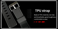Reloj de Pulsera Deportivo SMAEL con Movimiento de Cuarzo y LED Alarma Militar para Hombres Resistente al Agua Material TPU+Plástico Bucle de 210mm - details 10