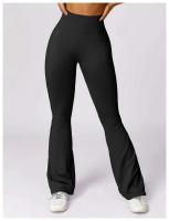 Campana de yoga para mujer - Pantalones deportivos transpirables para correr en gimnasio ajustados con cintura alta y salto de cadera - details 28