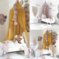 Red de Mosquitos Nórdica Nueva Estilo Princesa Chifón para Niños y Bebés Cortina de Cama de Poliéster/Algodón Normal Producto para Decoración y Iluminación - details 2