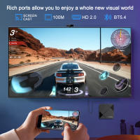 Android14 Smart Home Theater TV Box H96 RK3518 Asistente de voz de Google Netflix Streaming BT5.4 4K @ 60fps reproductor multimedia Set Top Box - details 7