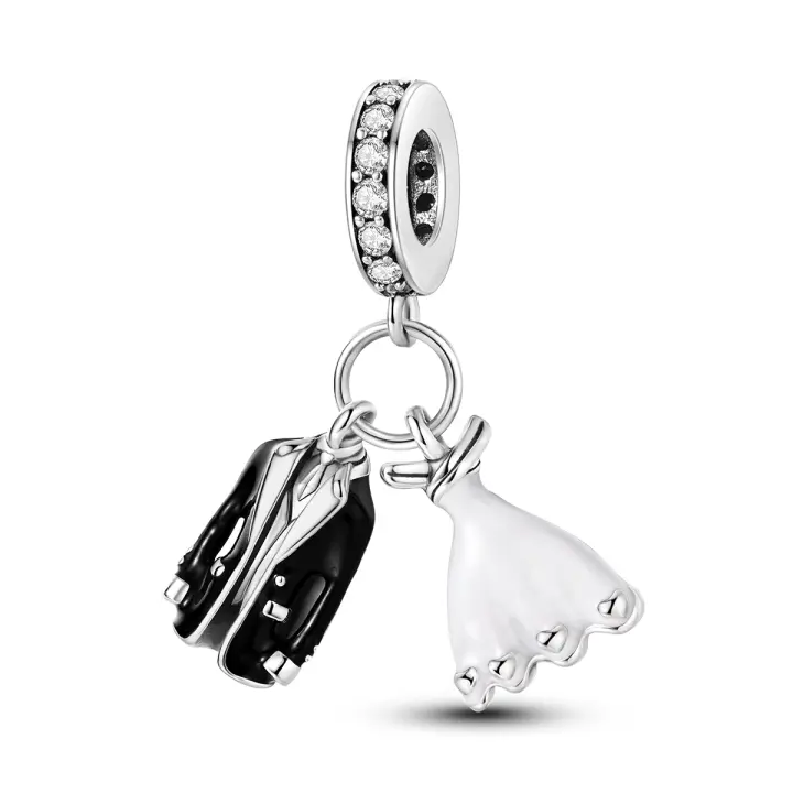 Colgante de Kit de Primeros Auxilios para Mujer y Niña, de Plata de Ley 925, se Adapta A LA Pulsera Original, regalo - 1