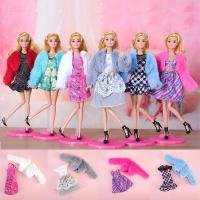 Ropa de moda de muñeca de invierno, accesorios hechos a mano, vestido de muñeca DIY, regalo para niña, ropa informal, abrigo para niña, muñeca 1/6/29 ~ 32 cm - details 0