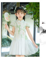 Hanfu para niñas, novedad de verano, falda de princesa nacional, vestido Cheongsam de estilo antiguo de hadas para niños - details 6