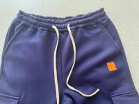 Pantalones de Sudadera para Hombres Ajuste Recto, Manga Larga, Multiple Bolsillos, Cordón, Ropa de Calle y Deportiva - details 9
