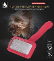 Peine de Aguja Curvado Truelove para Eliminación de Pelos de Perro Moda Eco-amigable Liviano y Seguro Herramientas de Remoción de Pelos de Perro TLK20132 Fabricado en China - details 0