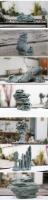 Jardín de hadas de montaña en miniatura de piedra, bonsái, Rocalla, Zen, paisaje, adorno, acuario, pecera, accesorios de decoración del hogar - details 3