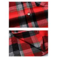 Camisa de Verano Casual para Hombres Cuello Cuadrado, Camisa de Oficina con Estilo, Moda de Piso, Talla 7XL - details 11