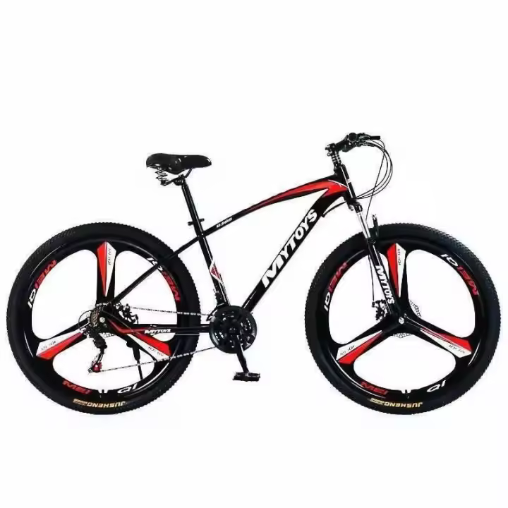 Bicicletas con absorción de impacto, 21 velocidades, marco de acero con alto contenido de carbono, Bicicletas de montaña de 29 pulgadas para adultos S251134 - 1