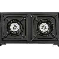 Cncest Estufa de Butano Portátil con Doble Quemador Placa de Horneado para BBQ con Pintura Antideslizante - details 9
