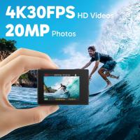 Cámara de Acción 4K Visión de 20MP Bajo el Agua A Prueba de Agua Ángulo de Captura Amplio de 170° - details 0