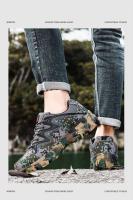 Logotipo de la marca: zapatos deportivos de alta calidad para acampar al aire libre, senderismo, camuflaje suave, zapatos casuales de moda para hombres - details 15