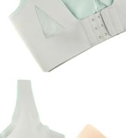 Ropa interior deportiva Sexy para mujer, sujetadores de Yoga de alto impacto con contraste de Color, Tops cortos de Fitness con - details 23
