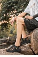 Zapatillas de verano para hombre, zapatos informales para la playa al aire libre, sandalias, chanclas para caminar, zapatos ligeros de moda cómodos, calzado masculino - details 1