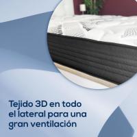 Colchón Híbrido Viscoelástico Eco Box Núcleo de Almohadillas Ensacadas, ComodidadÓptima, Firmeza Intermedia, Antiácaros Antibacteriano, Hipoalergénico 90 x 190 - details 5