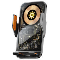 Soporte de cargador de coche inalámbrico de 15W Soporte de teléfono para automóvil para múltiples tipos de modelos de teléfonos móviles Estación de carga rápida para automóvil por infrarrojos - details 2