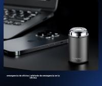 Afeitadora Eléctrica Portátil de Mini Acero Recargable, Adecuada para Adultos, Con Cuchilla de Malla Curvada, Lavable - details 5