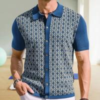 Nuevo Cardigan para Hombre Camisas Informales de Negocios de Alta Calidad con Estampado Premium - details 2