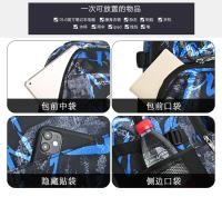 Mochila de camuflaje con muchos bolsillos para niño y adolescente, Bolsa Escolar de gran capacidad, resistente al agua - details 9