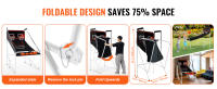 SucceBuy Juego de Arcade de Baloncesto Plegable, Deporte de Interior para 2 Jugadores, Marcador electrónico, Bomba de Inflado, para niños y Adultos - details 3