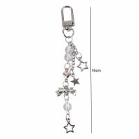 Cuentas de perlas para teléfono, correa con lazo, estrella, cadena para teléfono móvil, llavero Ins, correa para teléfono móvil con cuentas, regalo para niñas - details 0