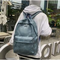 Mochila de Cuero Suave Mochila de Viaje de Ocio para Estudiantes Universitarios, Mochila de Ordenador de Gran Capacidad para Hombres - details 27