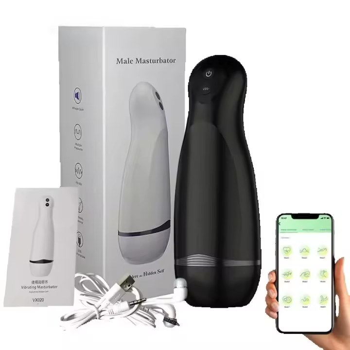 Leten aplicación remota succión automática masturbador masculino taza Real Vagina vibración mamada masturbación calentado sexo hines juguetes para hombre - 1