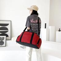 Bolsa de equipaje seca y húmeda separada con compartimento para zapatos independiente, bolso de lona de viaje, entrenamiento, Fitness, deportes, gimnasio, bolsa de Yoga - details 11