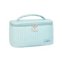 Bolsa De Maquillaje Para Mujer Viaje Organizador De Cosméticos Estilo Sólido Bolsa Portátil De Cuero PU Neceser Bolsa De Cosméticos - details 5