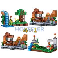Bloques de construcción para niños, juguetes de ladrillos para armar Casa de Las Villas, Pigs Alex Zombie, ideal para regalo - details 5
