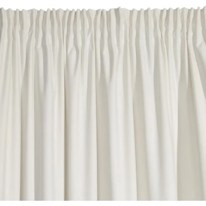 Villa Opaca Terciopelo con Cinta Unidad, Panel, Suave, Clásico, Elegante, Sala de Estar, Dormitorio, Grueso 290 g/m, Cremoso - 1